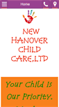 Mobile Screenshot of newhanoverchildcare.com